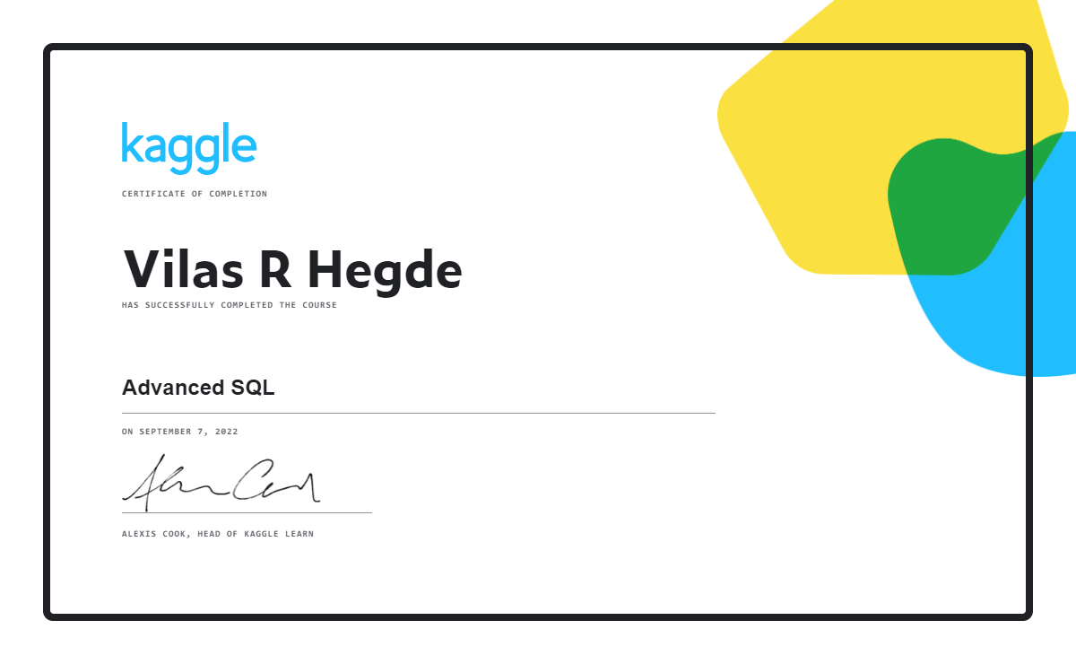 Advanced SQL - Kaggle